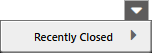 Editor Tabs List Recently Closed