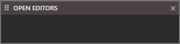 Open Editors