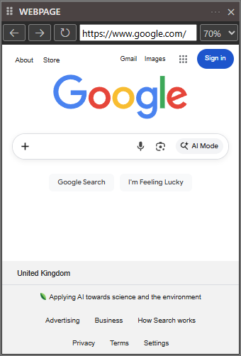 Webpage